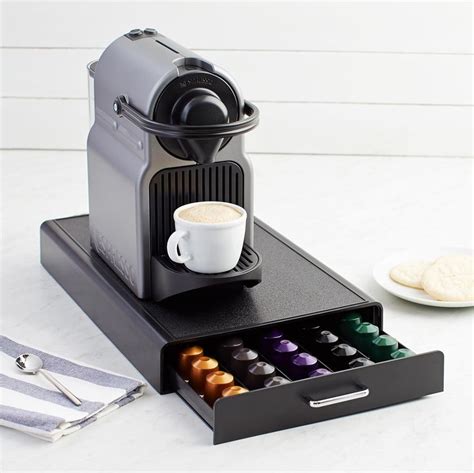 Amazon Basics Nespresso OriginalLine Coffee Pod with 1 Storage。